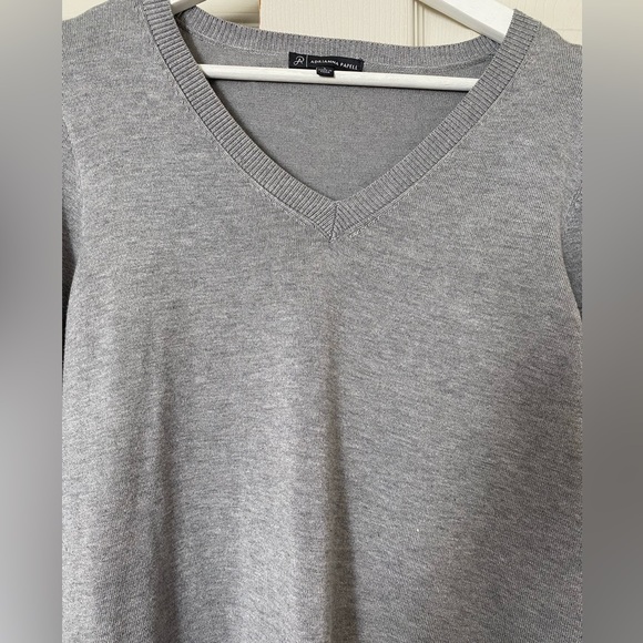 Adrianna Papell Gray Knit Sweater - Picture 4 of 7